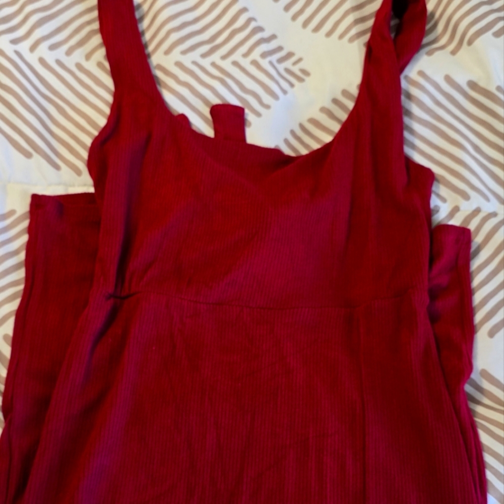 Maroon Dress
